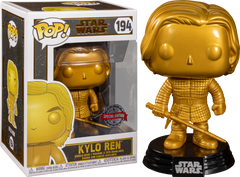 Star Wars - Kylo Ren Gold MT Pop! 194 | Card Merchant Takapuna