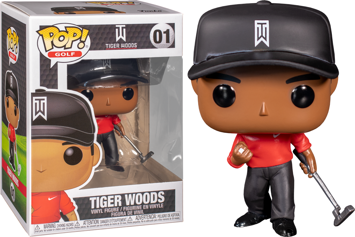 Golf - Tiger Woods Pop! 01 | Card Merchant Takapuna