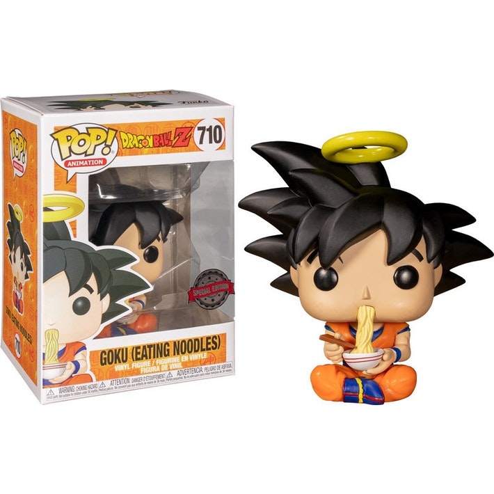 Dragon Ball Z - Goku (Eating Noodles) Pop! 710 | Card Merchant Takapuna