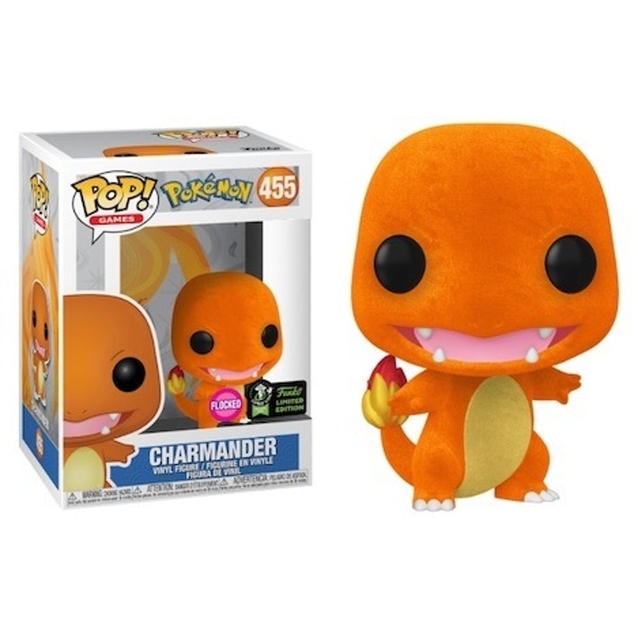 Pokemon - Charmander (Flocked) Pop! 455 ECCC 2020 | Card Merchant Takapuna