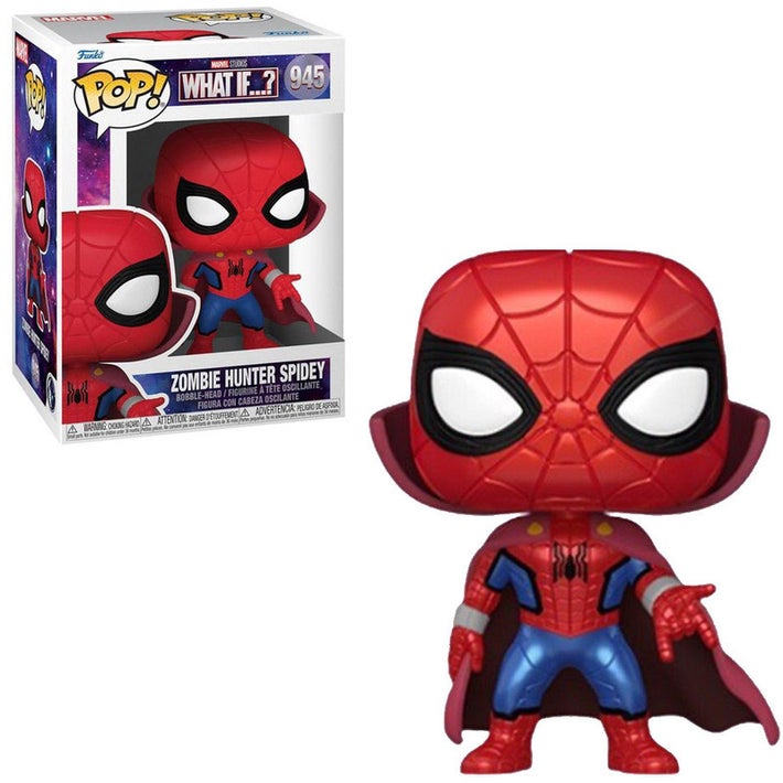 What if...? - Zombie hunter spidey Pop! 945 | Card Merchant Takapuna