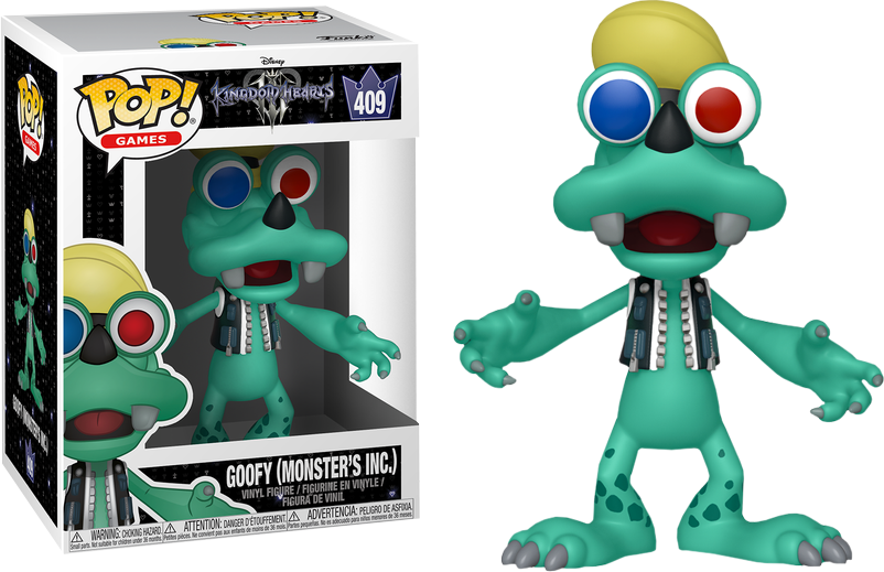 Kingdom Hearts 3 - Goofy (Monsters Inc.) Pop! 409 | Card Merchant Takapuna