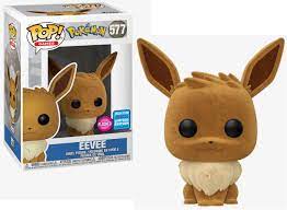 Pokemon - Eevee (Flocked) Pop! 577 | Card Merchant Takapuna