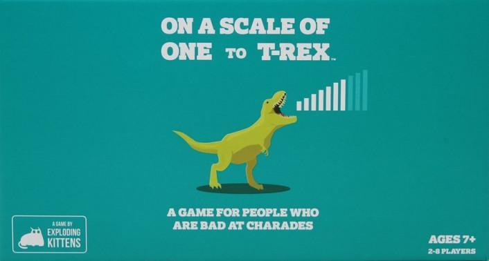 On A Scale of One to T-Rex (By Exploding Kittens) | Card Merchant Takapuna