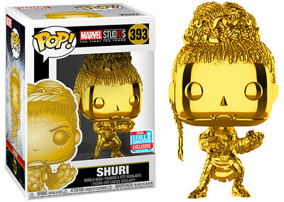 Marvel Studios- Shuri Chrome Pop! 393 NYCC 2018 | Card Merchant Takapuna